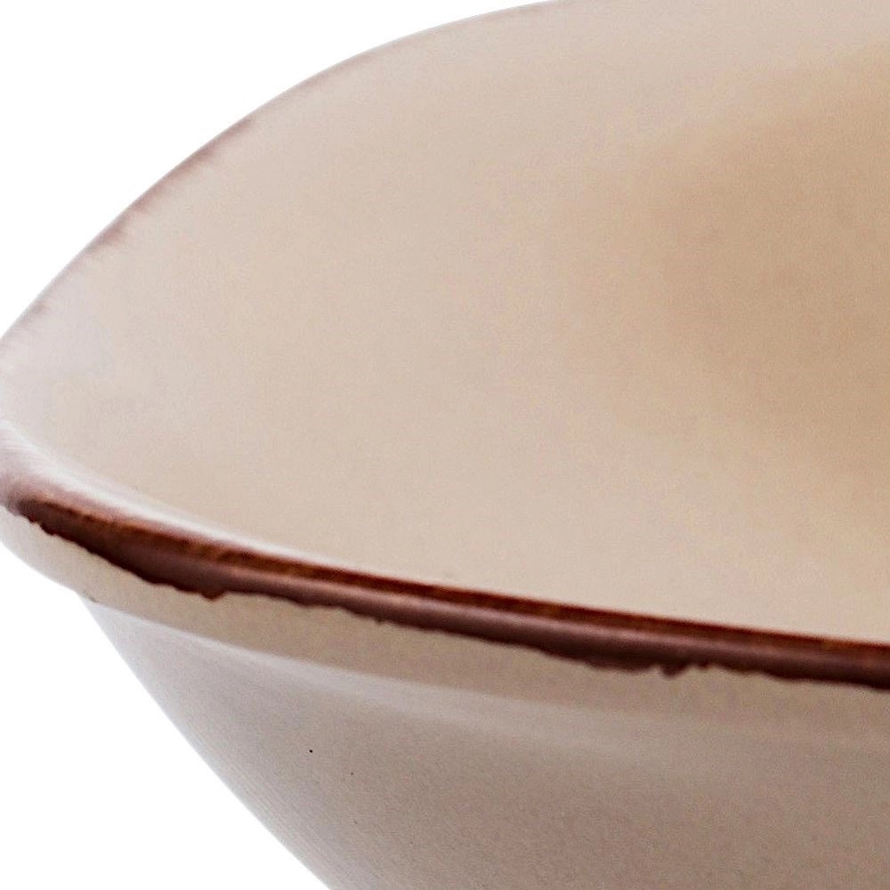 Πιάτο Βαθύ Τετράγωνο Stoneware 1Lt 22,5x22,5xH5,5cm Brown Sugar Nava 10-099-243 - 4