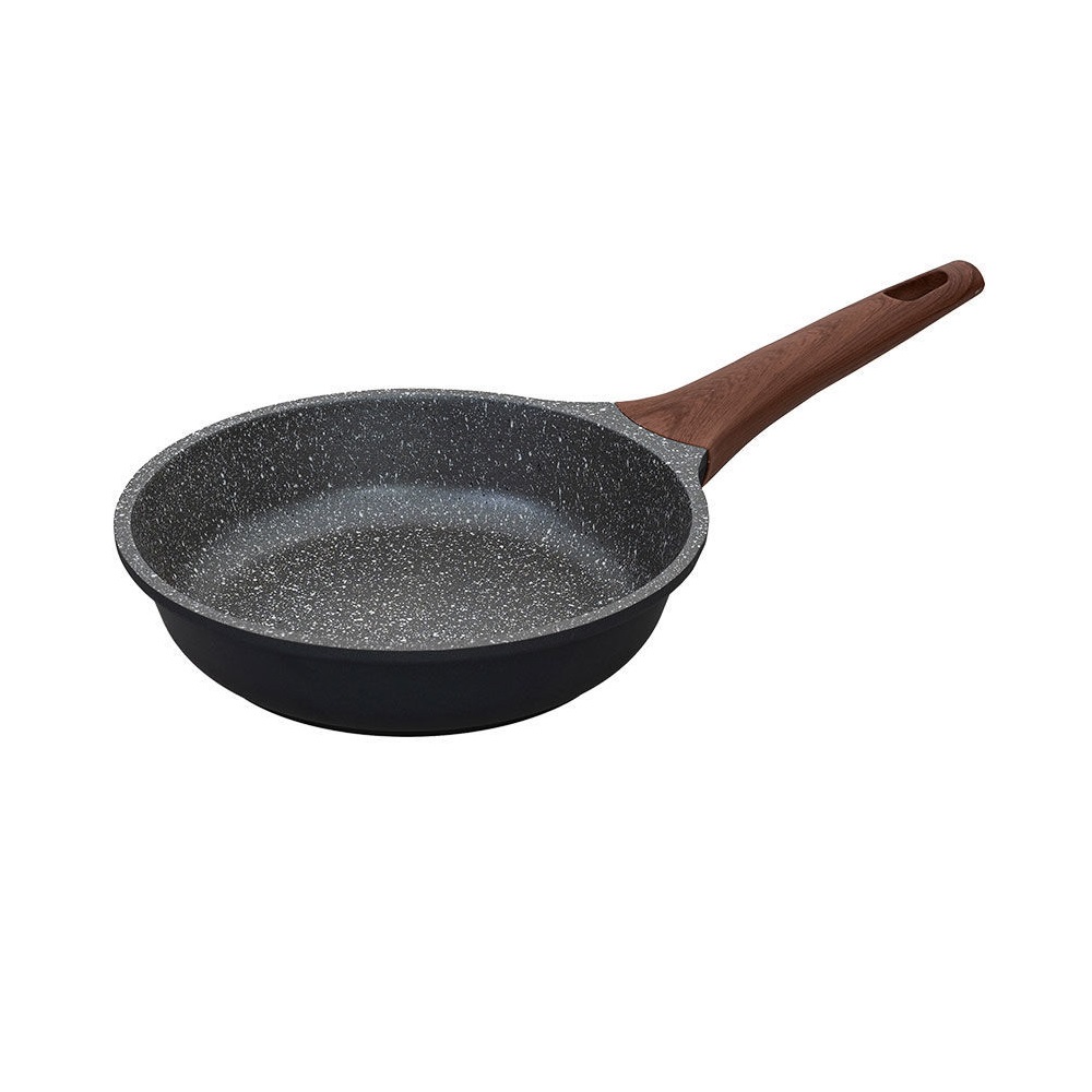 Τηγάνι Χυτού Αλουμινίου Αντικολλητικό Φ26cm Stone εstia Home Art 01-1186 - 1