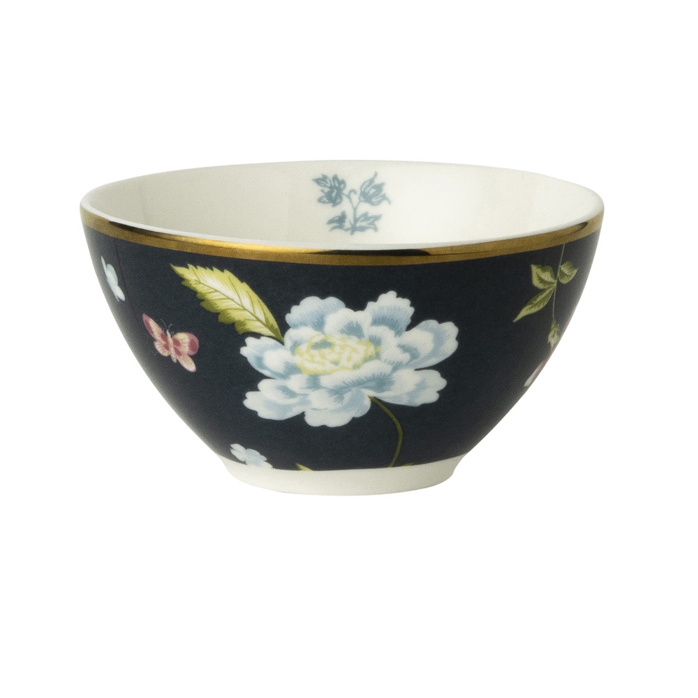 Μπολάκι Πορσελάνης Στρογγυλό Φ9xH4,7cm 150ml Midnght Uni Heritage Laura Ashley LA180463 - 1