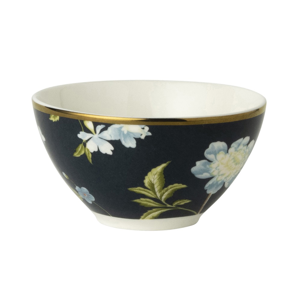 Μπολάκι Πορσελάνης Στρογγυλό Φ9xH4,7cm 150ml Midnght Uni Heritage Laura Ashley LA180463 - 2