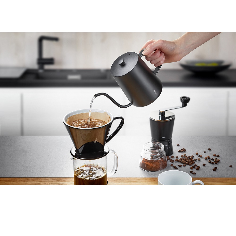 Βραστήρας Μαύρος Ματ 500ml Ανοξείδωτος Cinero Gefu 16055 - 3