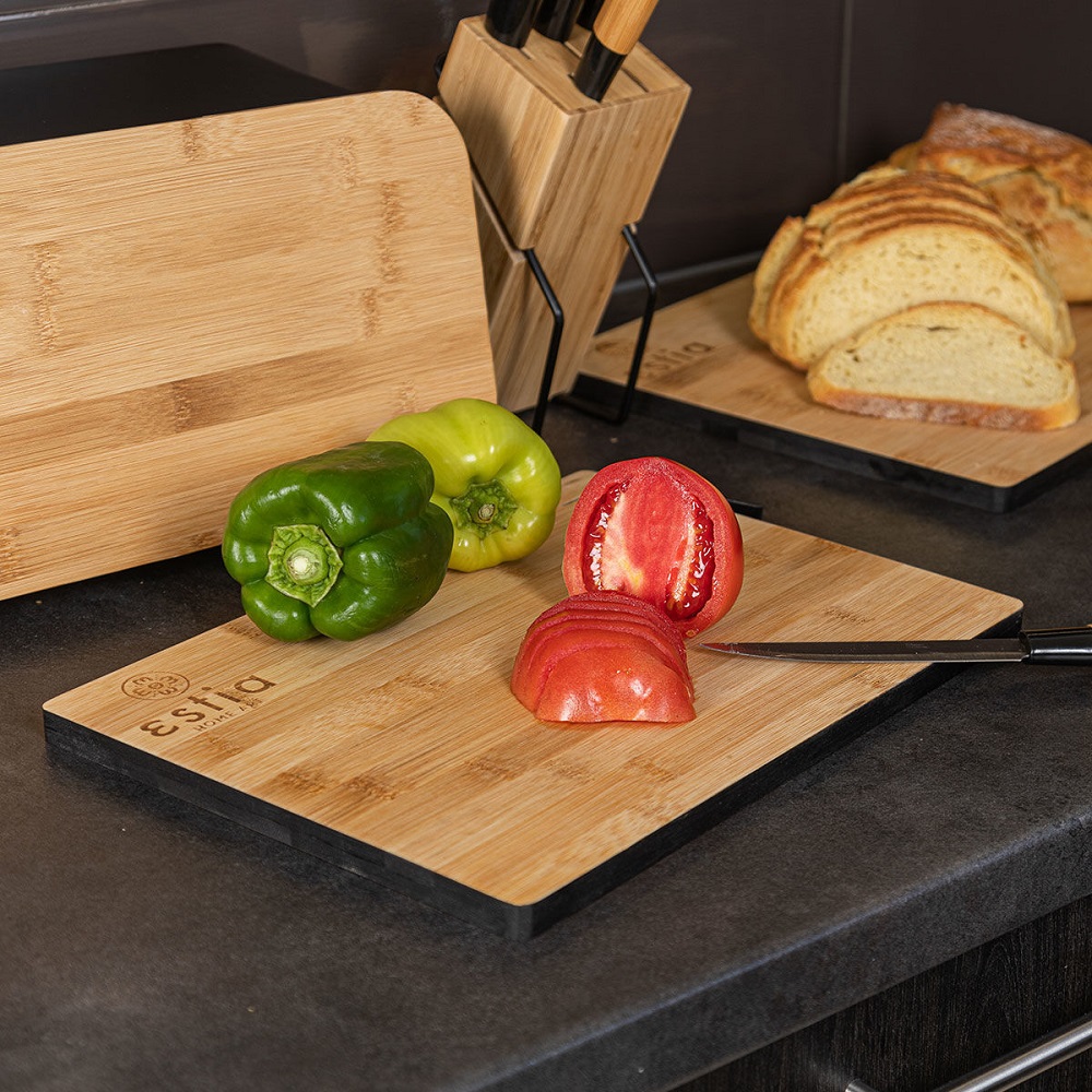 Επιφάνεια Κοπής Bamboo 33x24cm Με Λουράκι Essentials εstia Home Art 01-9175 - 5