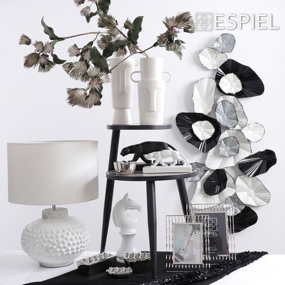 Κορνίζα Μεταλλική 13x18cm Ασημί 13x1,5xH18cm Luxe Espiel FAM313 - 2