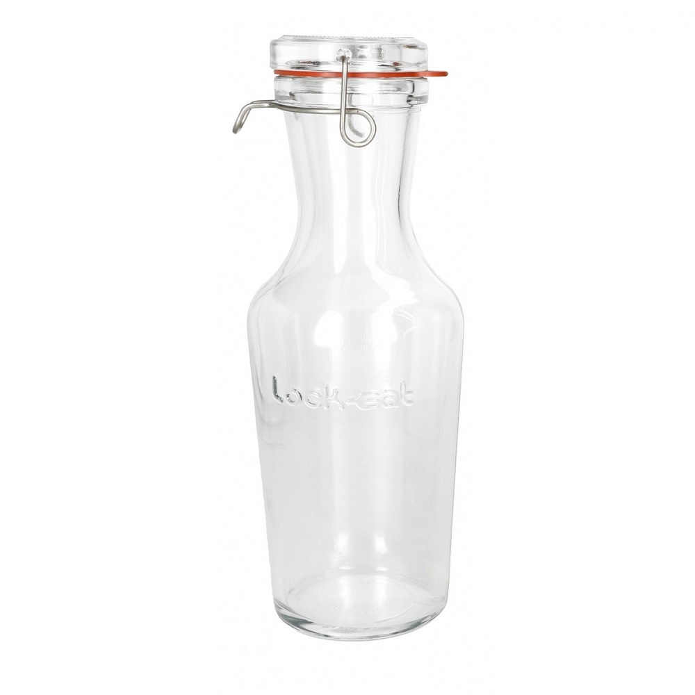 Καράφα Γυάλινη 500ml Ø7,3xH21,1cm Με Πώμα Lock-Eat Luigi Bormioli 08.00910 - 