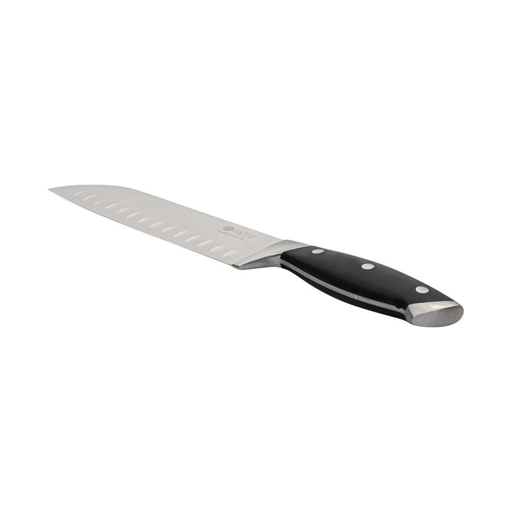 Μαχαίρι Santoku Ανοξείδωτο 18/10 με Λεπίδα 3CR14 Butcher εstia Home Art 01-7010 - 2