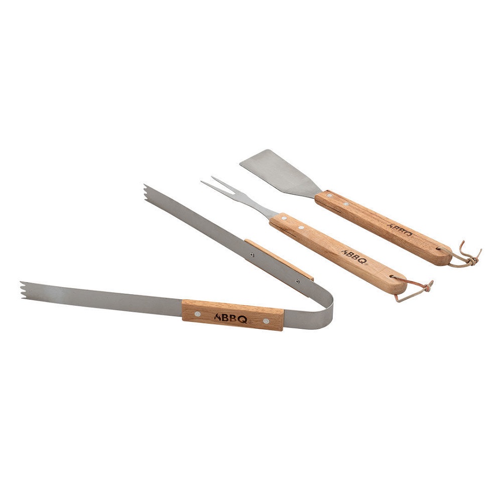 Σετ Εργαλεία Μπάρμπεκιου 3 τμχ Ανοξείδωτα εstia Home Art 05-9496 - 2