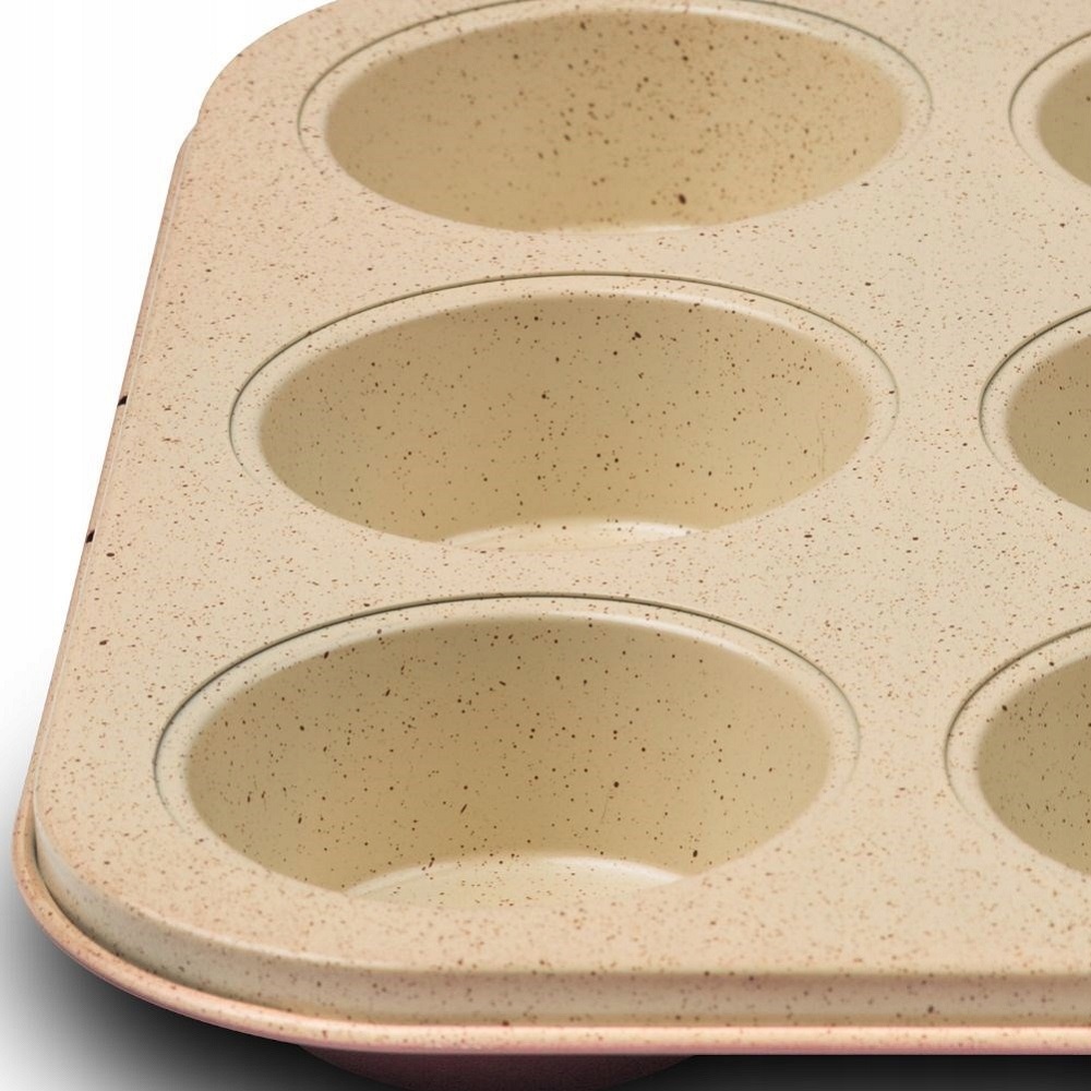 Φόρμα Ορθογώνια Για Muffins Ατσάλινη 960ml 35x26,5xH3cm Αντικολλητική Terrestrial Nava 10-239-034 - 3