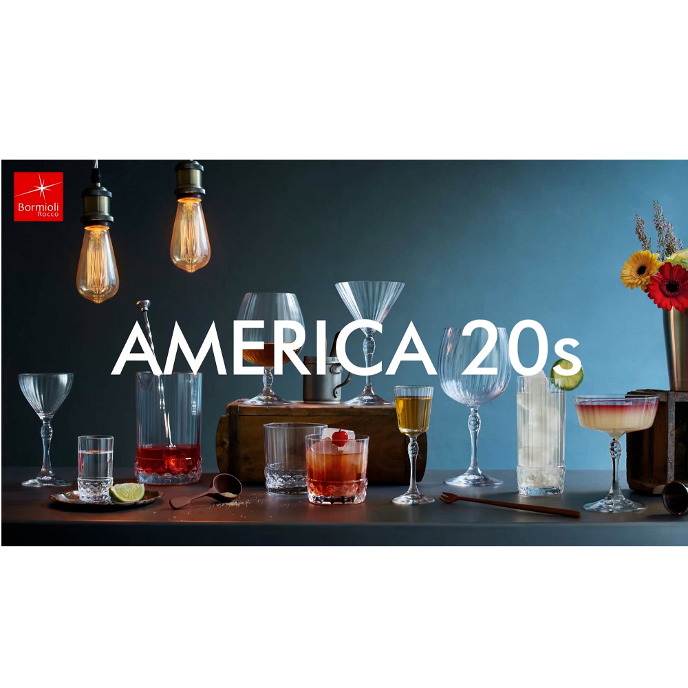 Ποτήρι Γυάλινο Nick & Nora 140ml Ø7,6xH15,9cm America ’20s Bormioli Rocco 00.10082 - 3