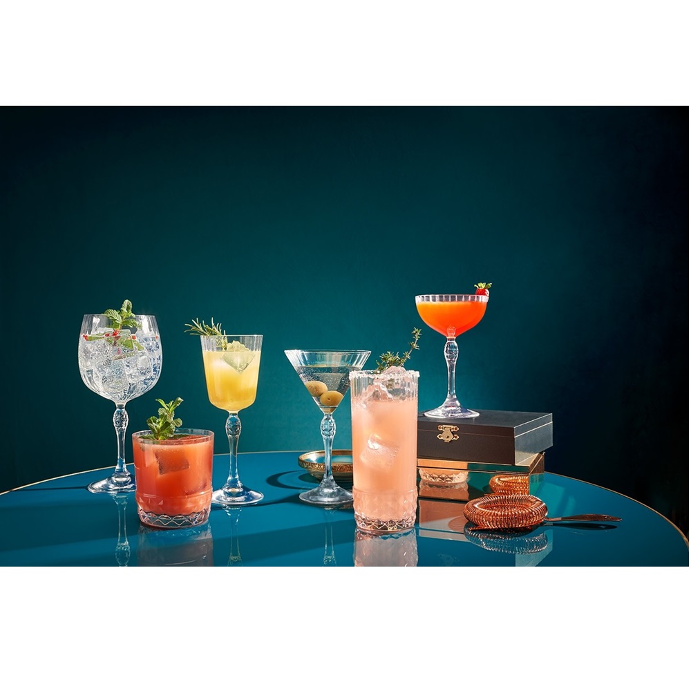 Ποτήρι Γυάλινο Long Drink 490ml Φ7,4xH16,2cm 1τμχ America '20s Bormioli Rocco 00.10086 - 3