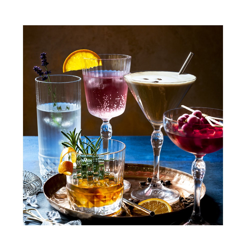 Ποτήρι Γυάλινο Long Drink 490ml Φ7,4xH16,2cm 1τμχ America '20s Bormioli Rocco 00.10086 - 4