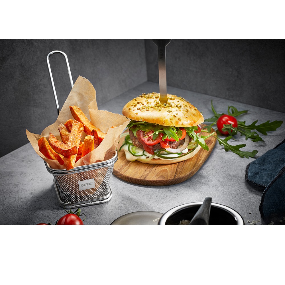 Καλαθάκι Σερβιρίσματος Mini 21x9xH15cm Ανοξείδωτο BBQ Gefu 89527 - 2