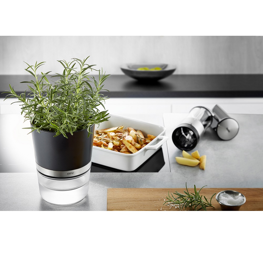 Γλαστράκι Φρέσκων Μυρωδικών Ø14,2x18,5cm 500ml Πλαστικό Botanica Gefu 18920 - 5