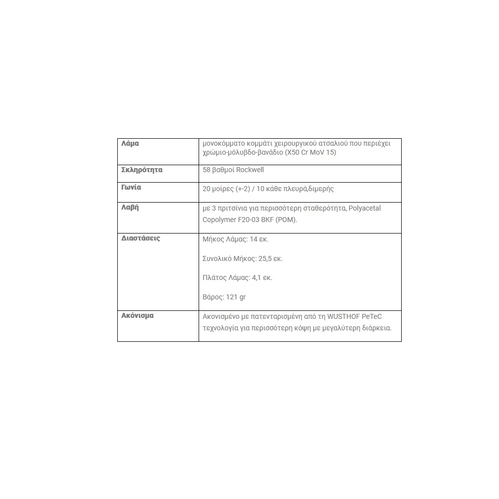 Μαχαίρι Santoku 14cm Με Αυλακώσεις Classic Wusthof 1040131314 - 5