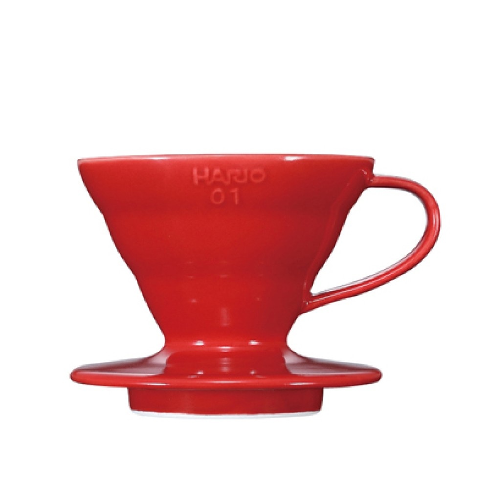 Coffee Dripper 01 Κεραμικό Κόκκινο V60 Hario 21009 - 