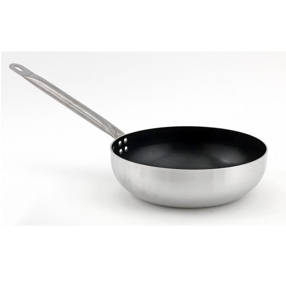 Επαγγελματικό Τηγάνι Αλουμινίου Φ28xH8cm Extra Deep Αντικολλητικό Mε Ανοξείδωτη Χειρολαβή Keystone 04.13.28