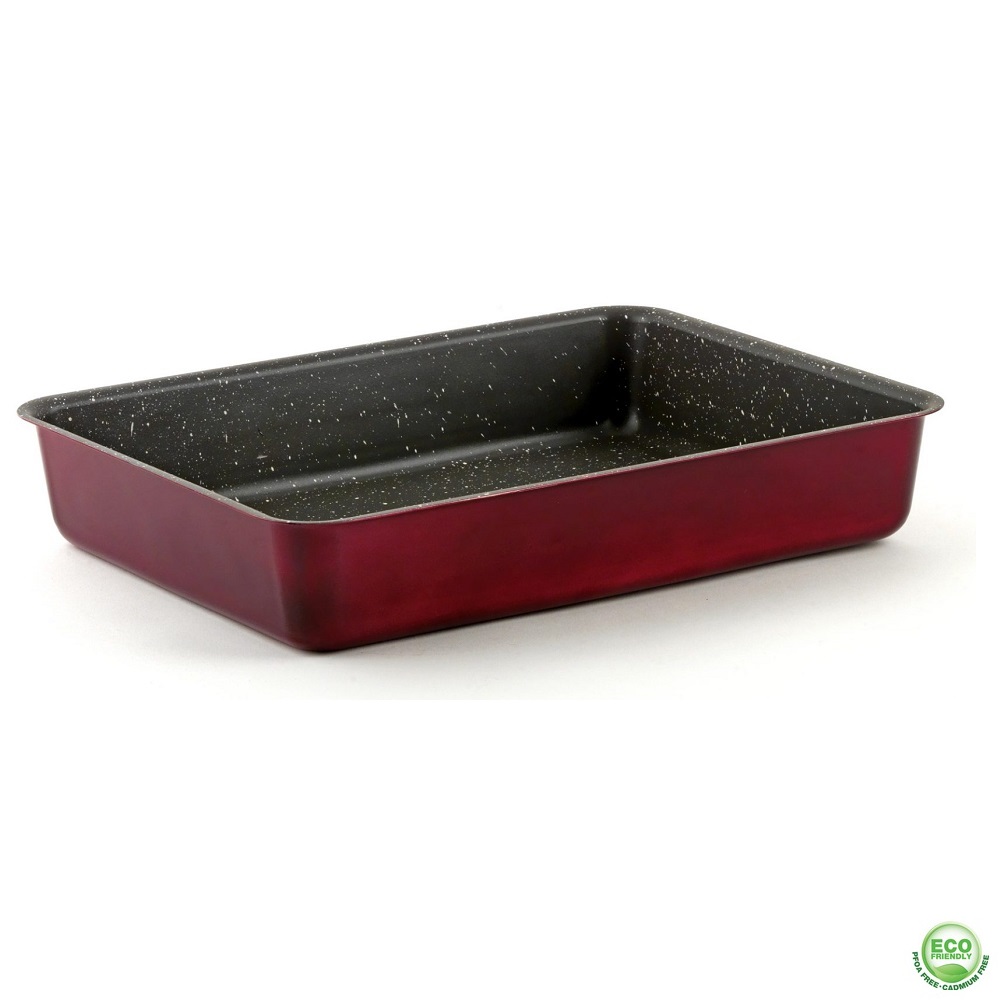 Ταψί Αλουμινίου Ορθογώνιο Νο30 Κόκκινο Electra Granite Keystone 06.87.30 - 