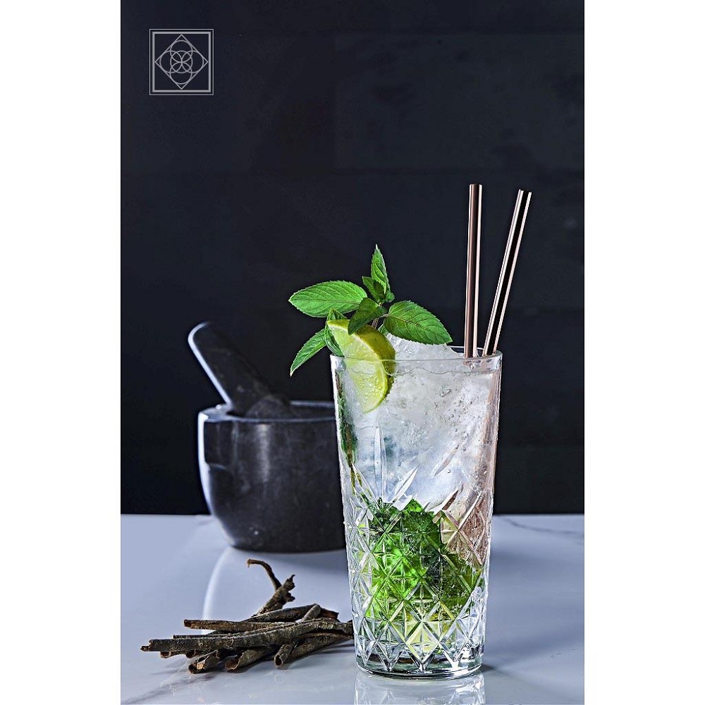 Ποτήρι Γυάλινο Tempered Long Drink 450ml Φ8,55xH15,9cm Timeless Pasabahce SP520055 - 5