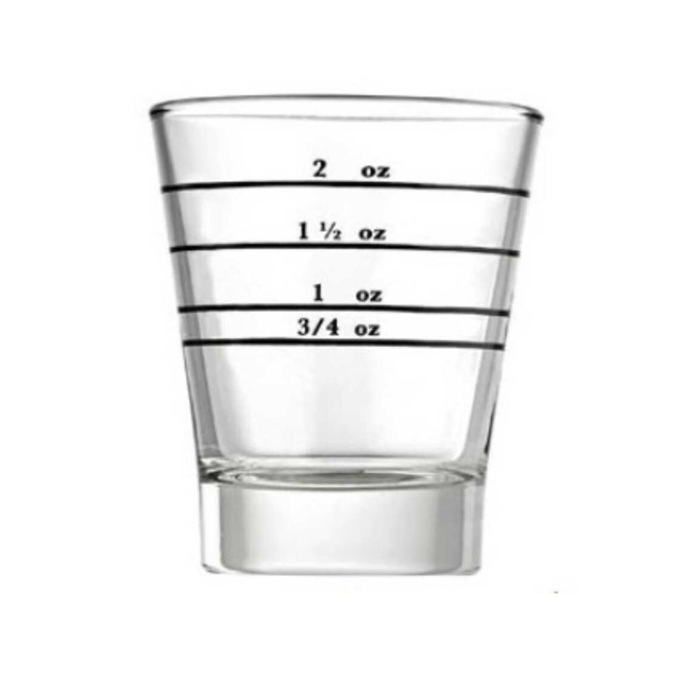 Ποτήρι Μεζούρα Espresso Γυάλινο 60 ml Made in Italy Motta 01412/00 - 2