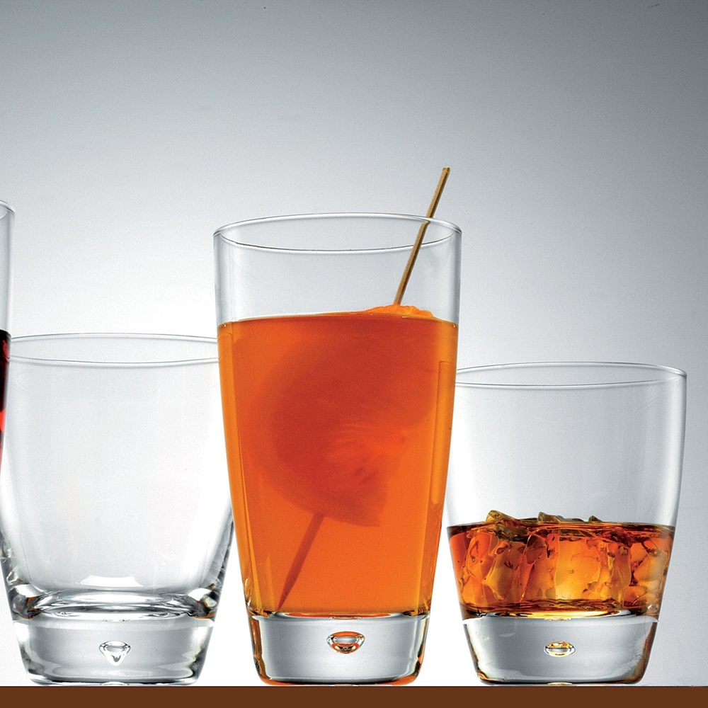 Ποτήρι Γυάλινο Long Drink 340ml Φ7,6xH13,7cm Luna Bormioli Rocco 00.12190 - 2