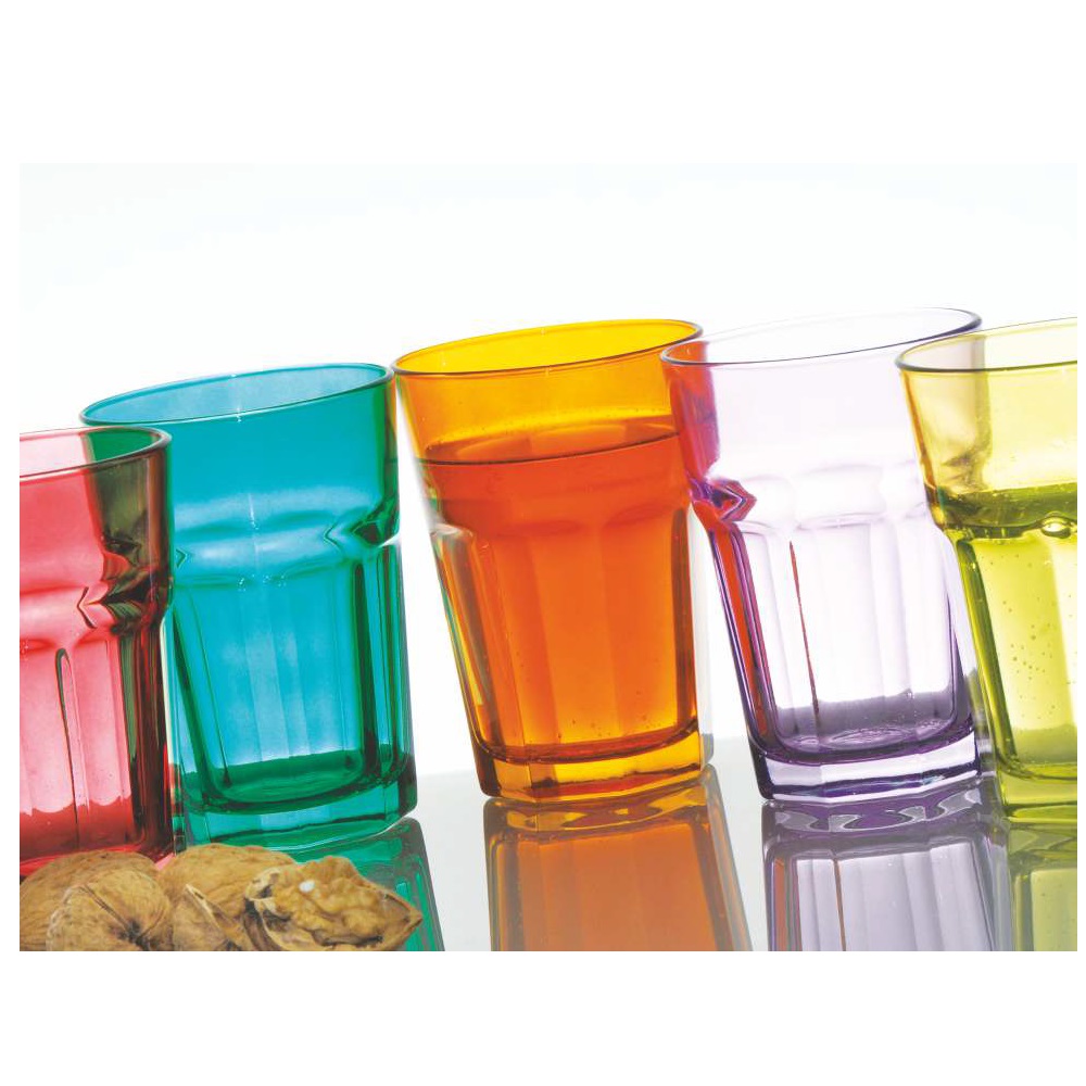 Ποτήρι Νερού Γυάλινο Πράσινο 350ml Ø8,4xH12,1cm Marocco Uniglass 51031CF03 - 2