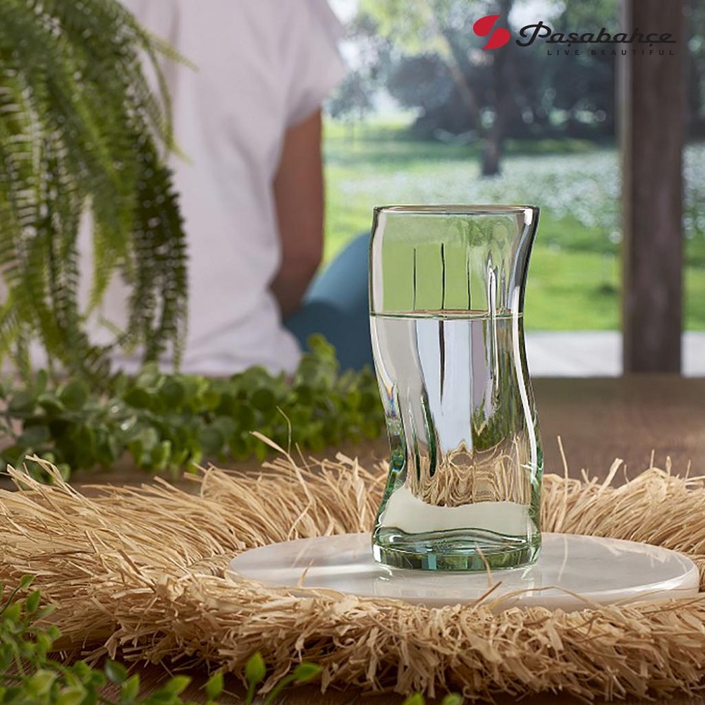 Ποτήρι Από Ανακυκλώσιμο Γυαλί Long Drink 440ml Ø7xH15cm Amorf Pasabahce SP420928K4 - 2