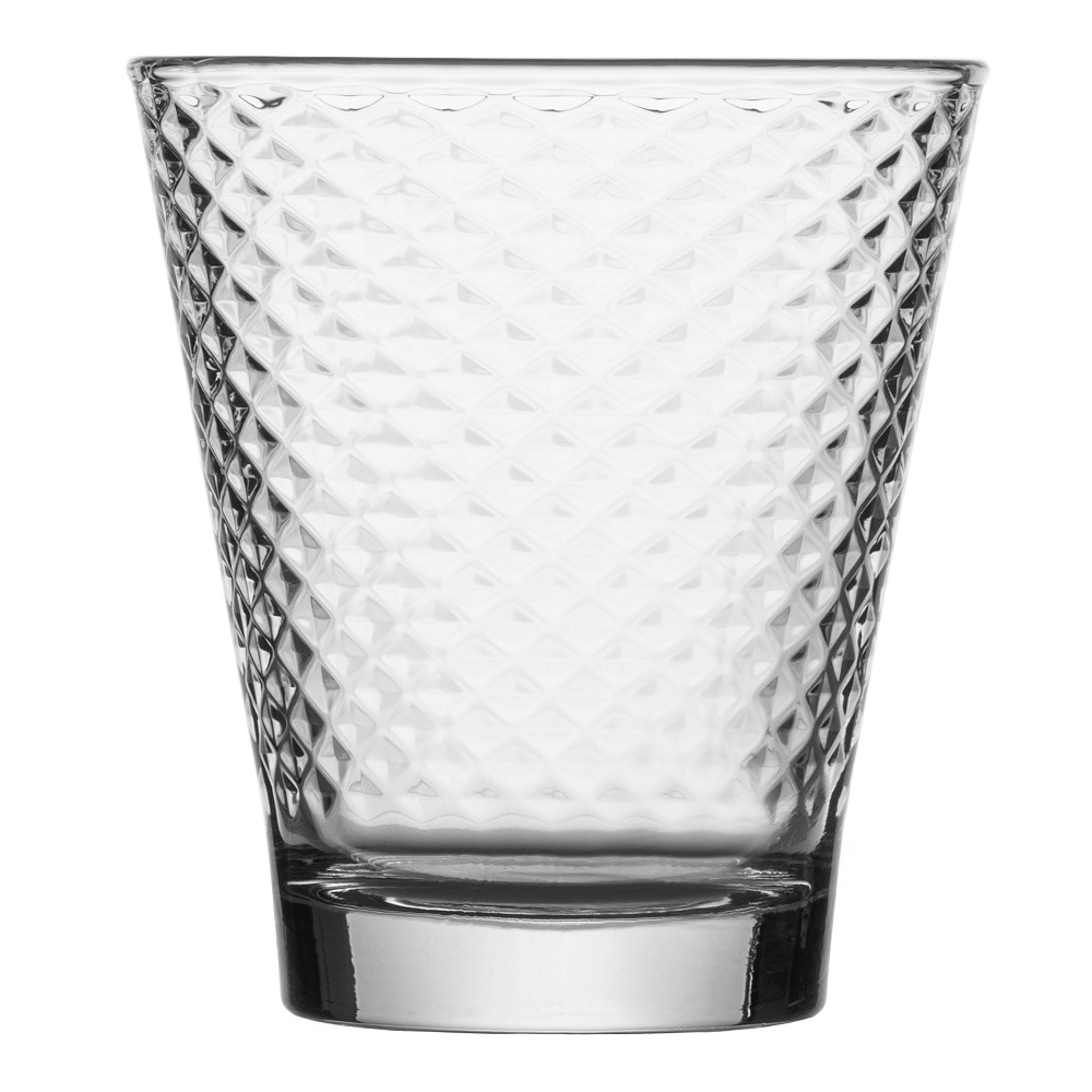 Ποτήρι Whisky Γυάλινο Διάφανο 285ml Ø8,8xH9,8cm Hive Uniglass 53061 - 1