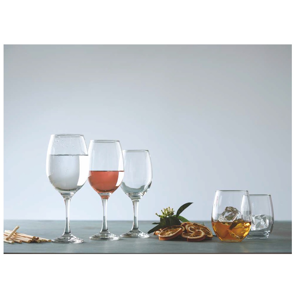 Ποτήρι Νερού Γυάλινο Διάφανο 580ml Ø9,3xH23cm Queen Uniglass 91516 - 2