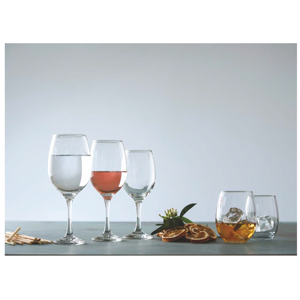 Ποτήρι Red Wine Γυάλινο Διάφανο 470ml Ø8,6xH22,1cm Queen Uniglass 93516 - 2