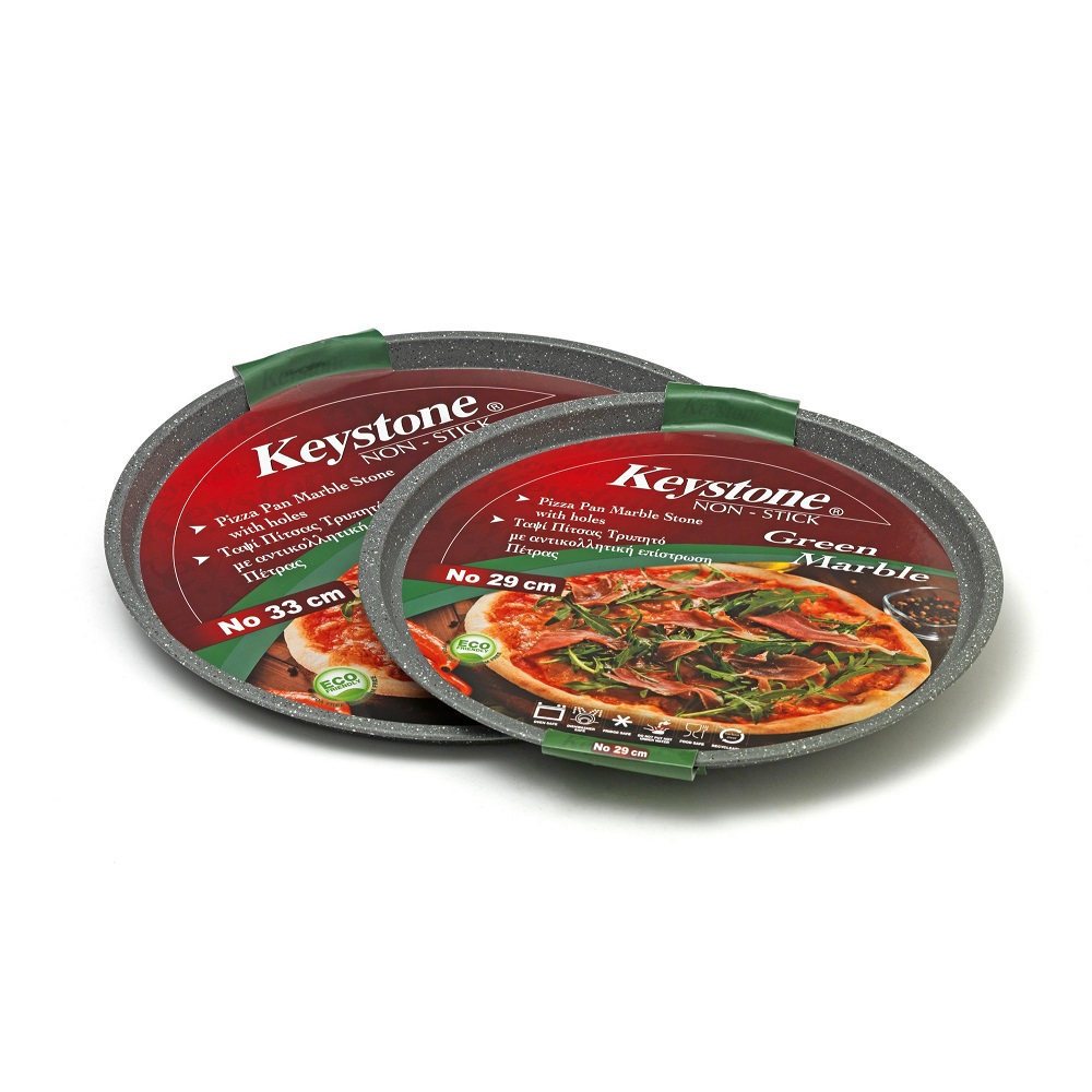 Ταψί Πίτσας Αλουμινίου Στρογγυλό Τρυπητό Νο29 Keystone 08.90.29 - 2