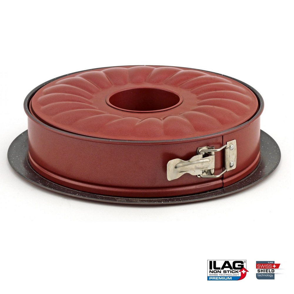 Φόρμα Λυόμενη No26 Από Ανθρακούχο Χάλυβα Αντικολλητική Με Μεγάλο Πάτο 3τμχ Iris Granite Keystone 03.61.26 - 1