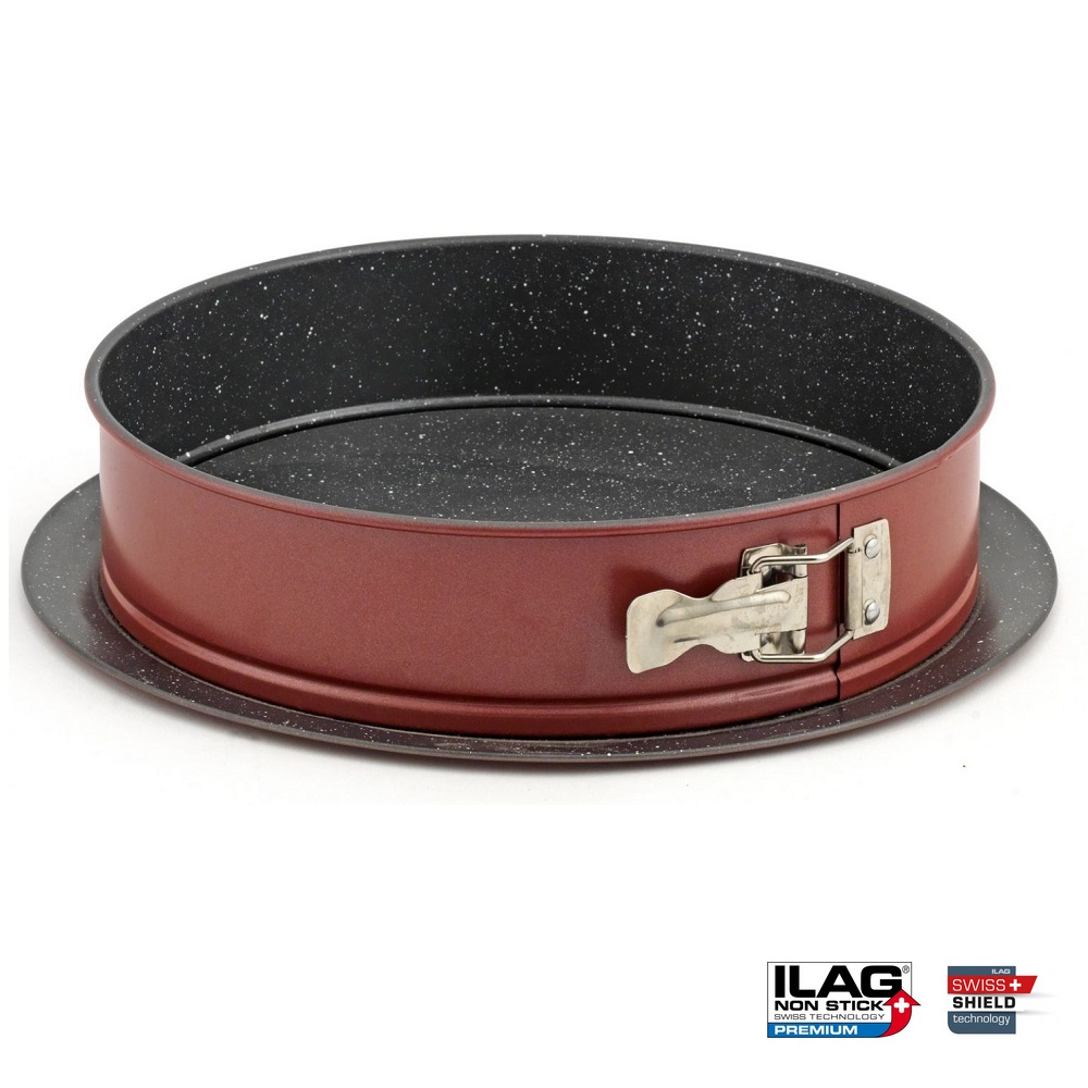 Φόρμα Λυόμενη No28 Από Ανθρακούχο Χάλυβα Αντικολλητική Με Μεγάλο Πάτο 2τμχ Iris Granite Keystone 03.62.28 - 