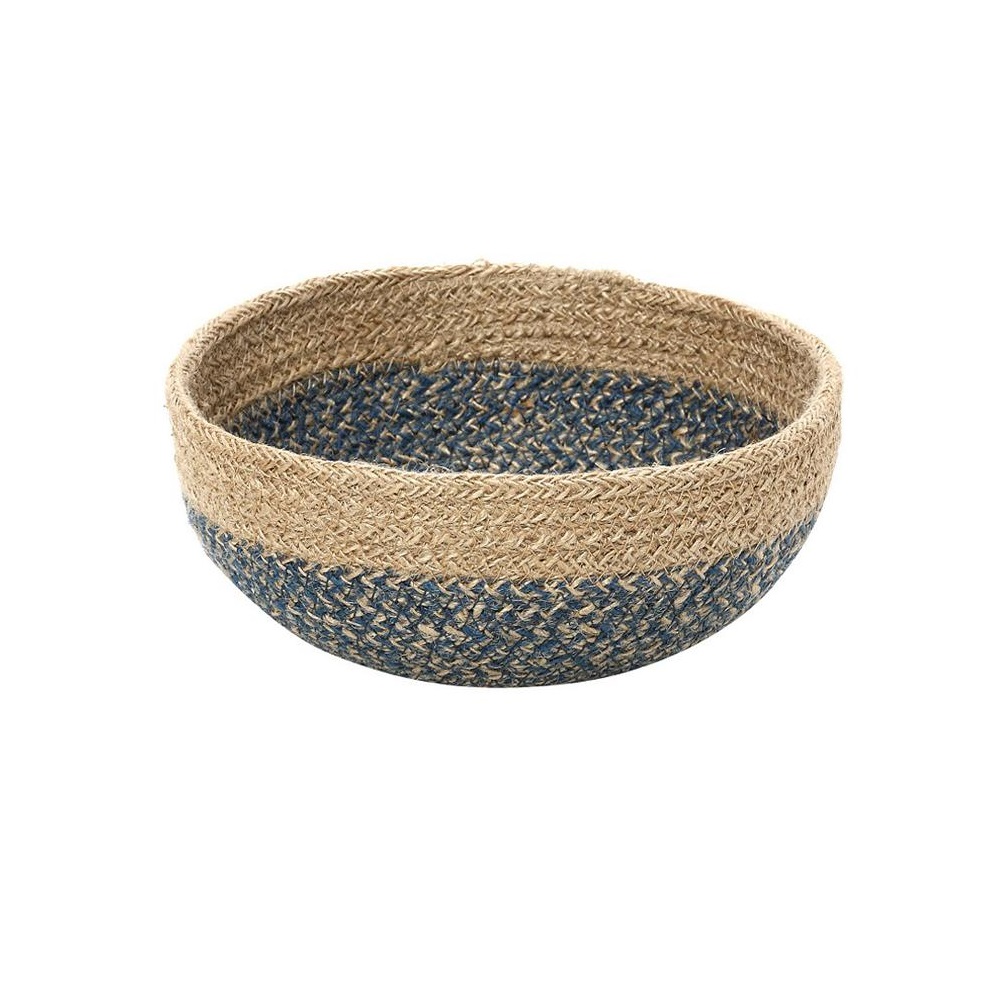 Ψωμιέρα Στρογγυλή Ψάθινη Μικρή Φ20x8cm Seagrass Espiel KAG215 - 1