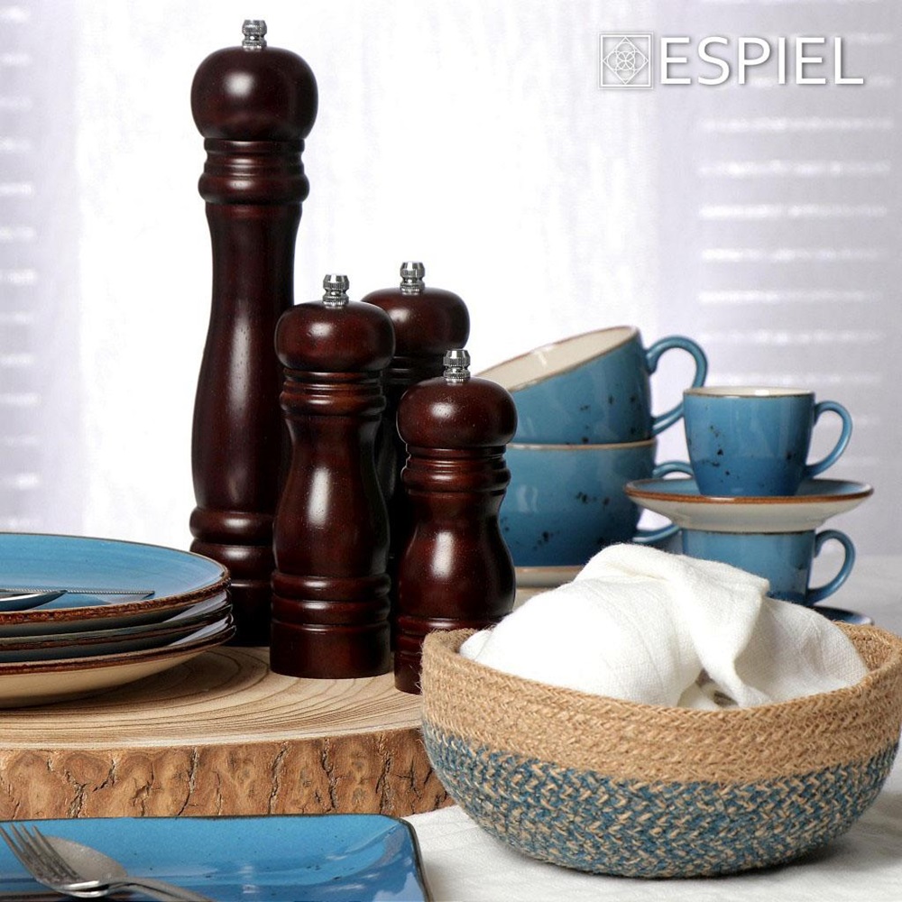 Ψωμιέρα Στρογγυλή Ψάθινη Μικρή Φ20x8cm Seagrass Espiel KAG215 - 3