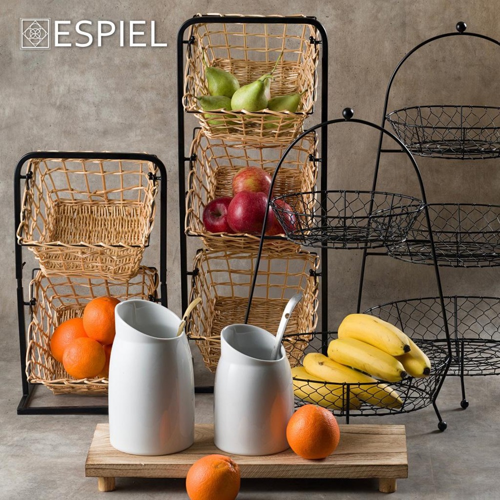 Πλατώ Σερβιρίσματος Ορθογώνιο Ξύλο Παυλώνιας 35,5x12,5x5cm ESPIEL XYP207 - 5