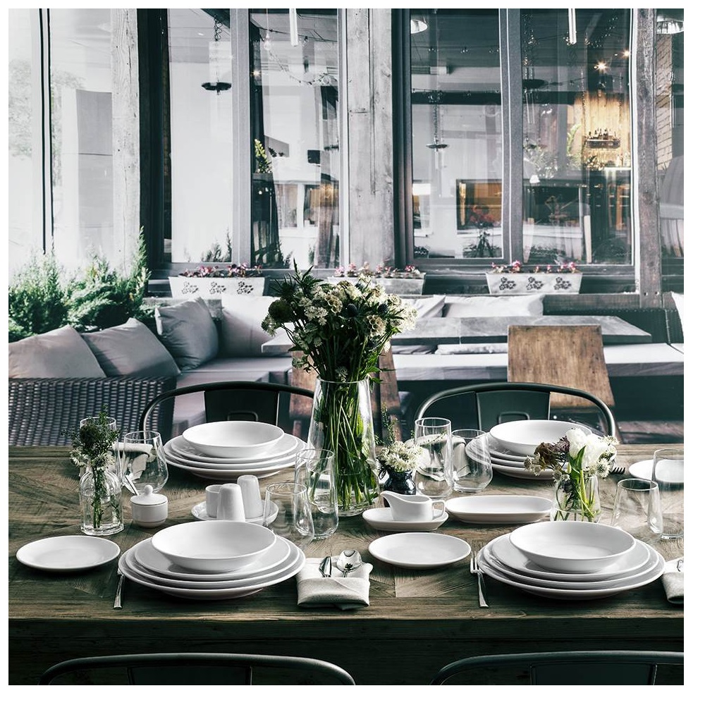 Πιάτο Πορσελάνης Ρηχό Λευκό Φ15cm Coupe EO Gural 52.84001 - 3