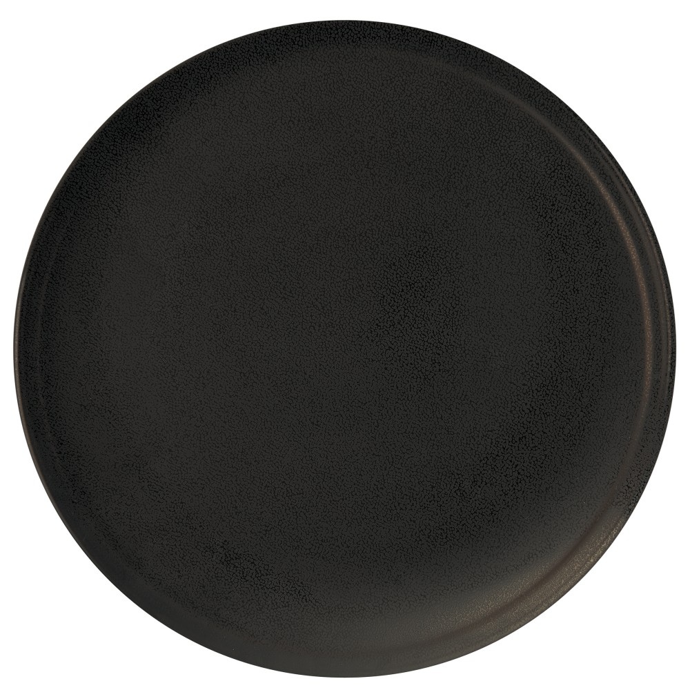 Πιάτο Πορσελάνη Μαύρο Flat 27cm Midnight Gtsa 66-9527 - 
