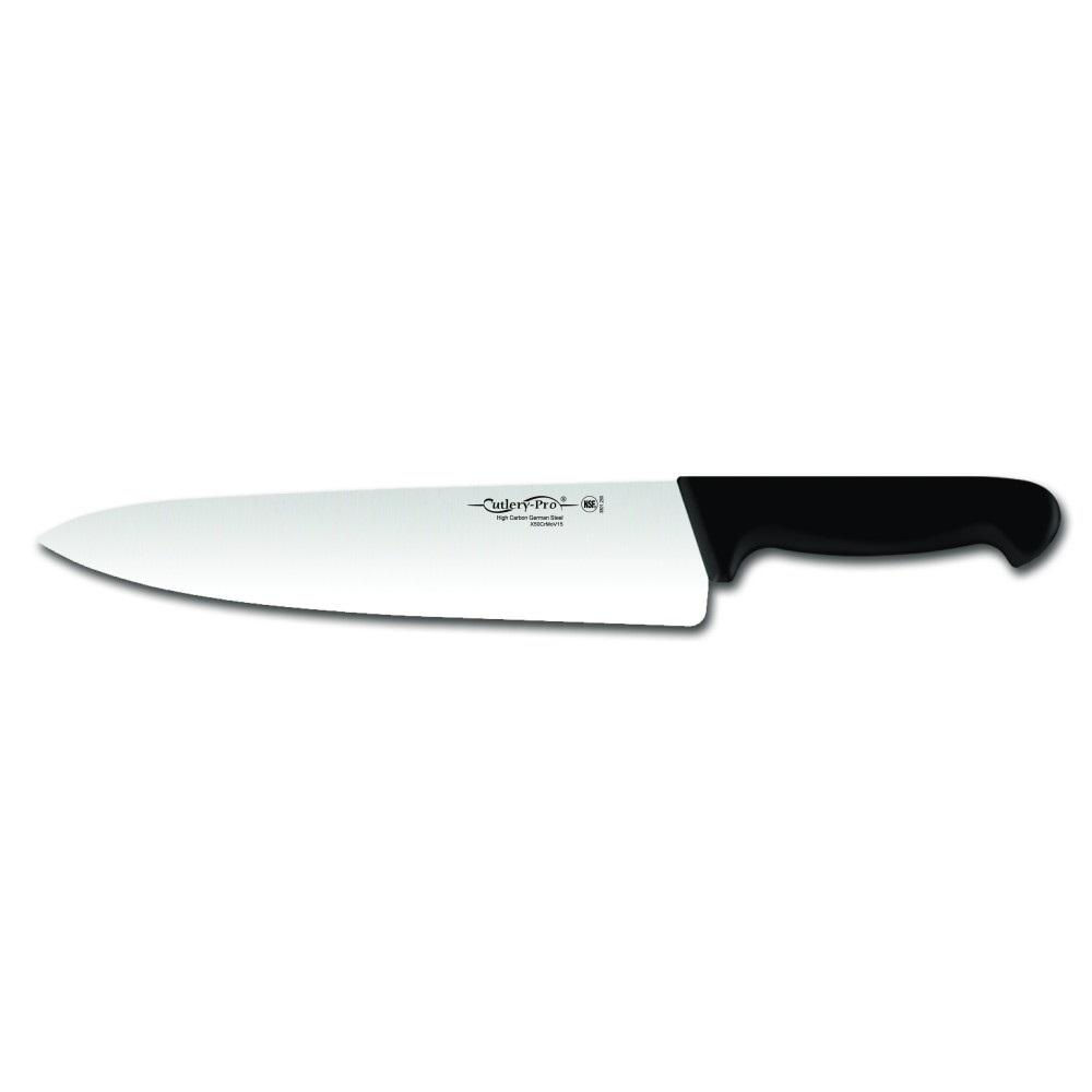 Μαχαίρι Chef 23cm Με Φαρδιά Λάμα & Μαύρη Λαβή PP Cutlery Pro 39-221123 - 