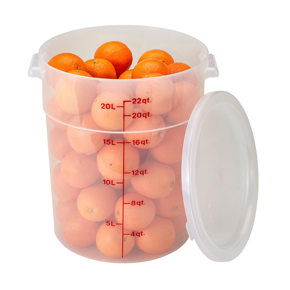 Δοχείο Στρογγυλό PP 20,8Lt Φ34,06xH37,5cm (Χωρίς Καπάκι) RFS22PP190 Cambro 92.00731 - 4