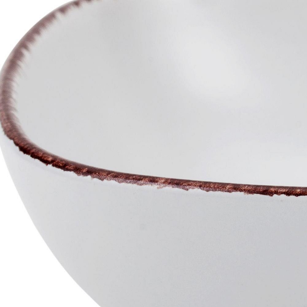 Μπολ Δημητριακών Stoneware 600ml 16,5x16,5cm White Sugar Nava 10-099-234 - 3