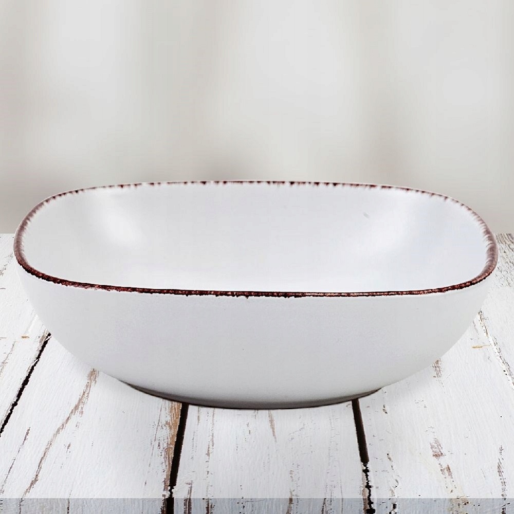 Μπολ Δημητριακών Stoneware 600ml 16,5x16,5cm White Sugar Nava 10-099-234 - 5