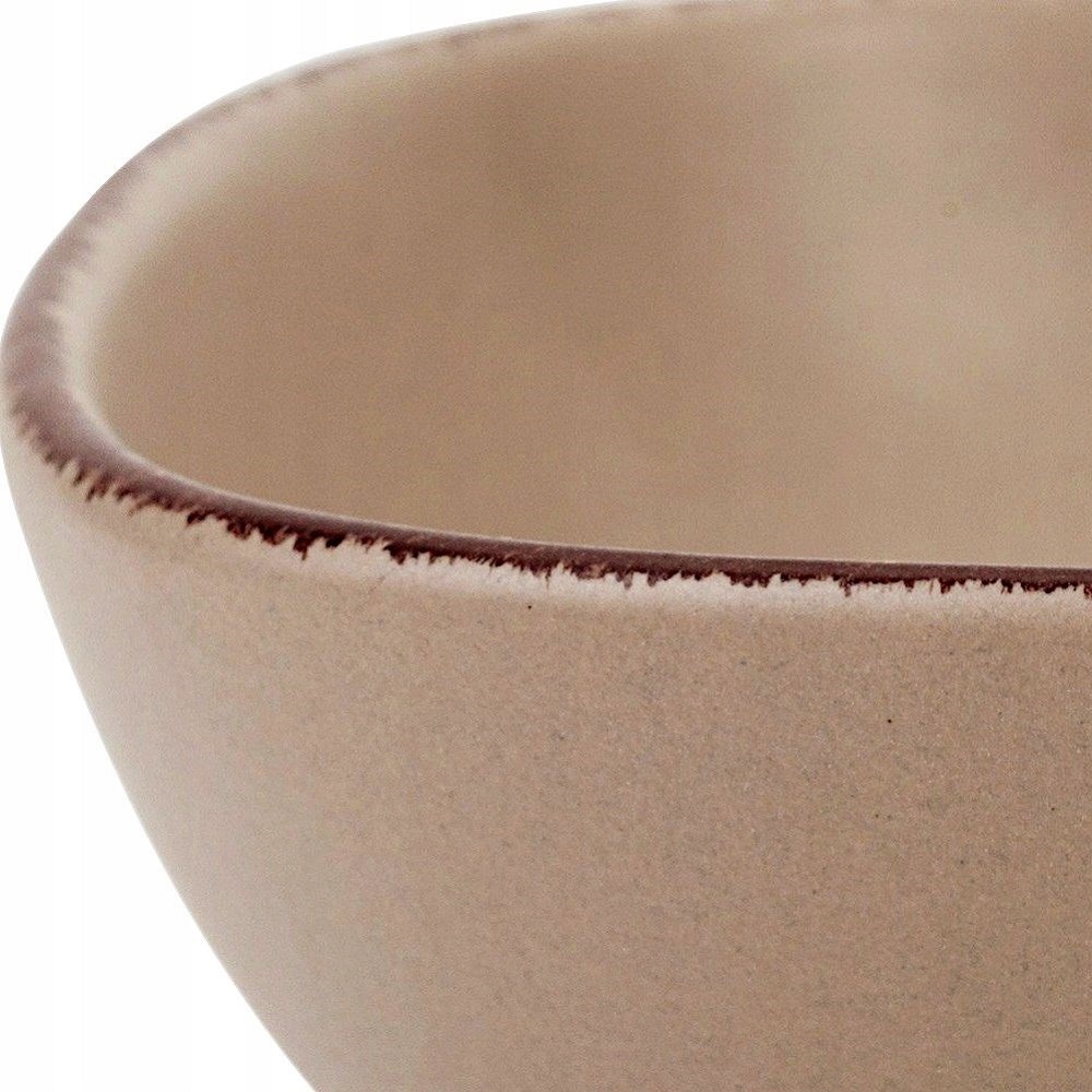 Μπολ Δημητριακών Stoneware 600ml 16,5x16,5cm Brown Sugar Nava 10-099-244 - 2