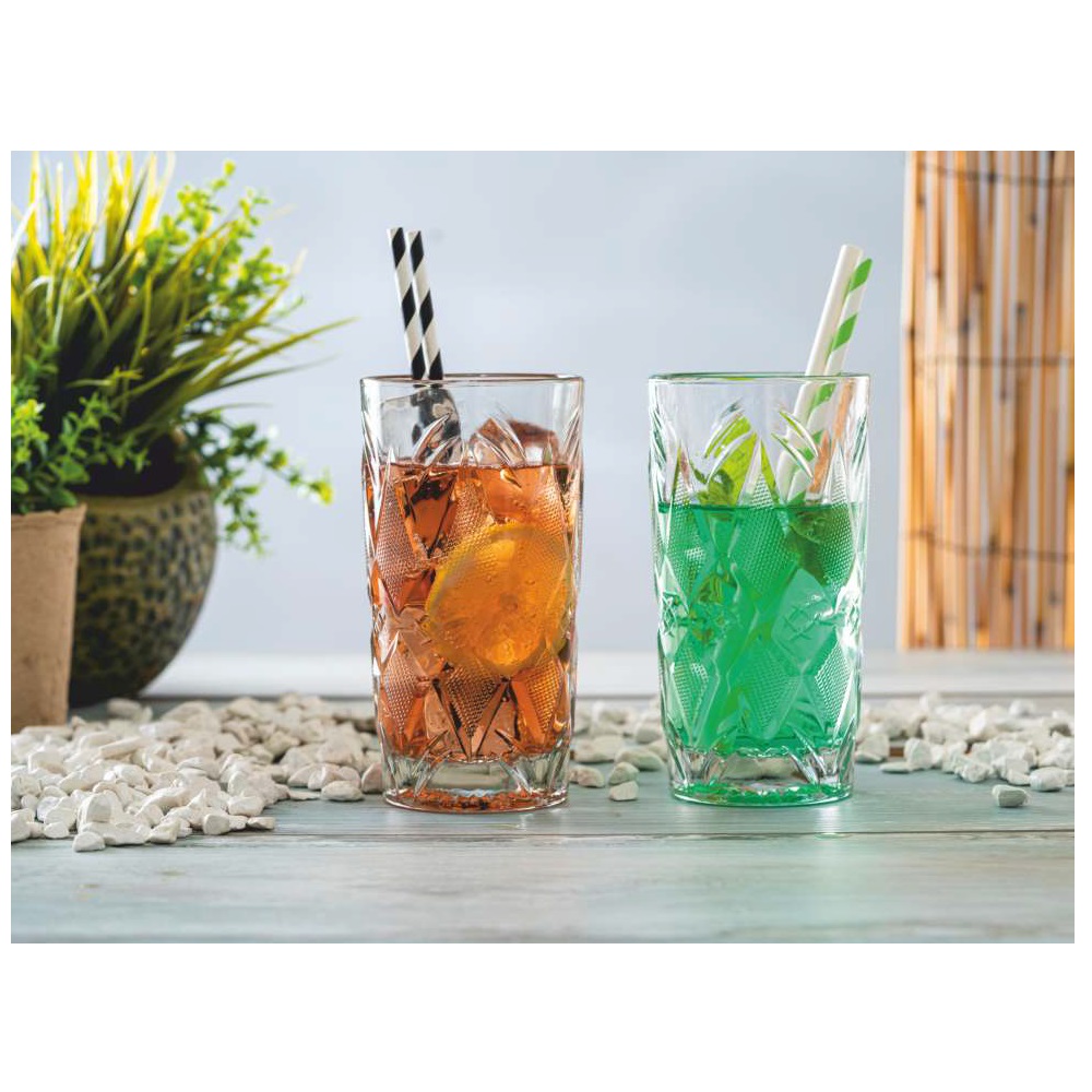 Ποτήρι Νερού Γυάλινο Διάφανο 480ml Ø8,3xH15,6cm Status Uniglass 51511 - 2
