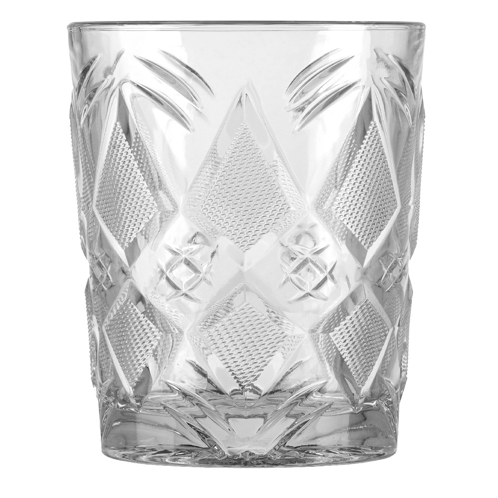 Ποτήρι Whisky Γυάλινο Διάφανο 385ml Ø8,8xH10,6cm Status Uniglass 53511 - 1