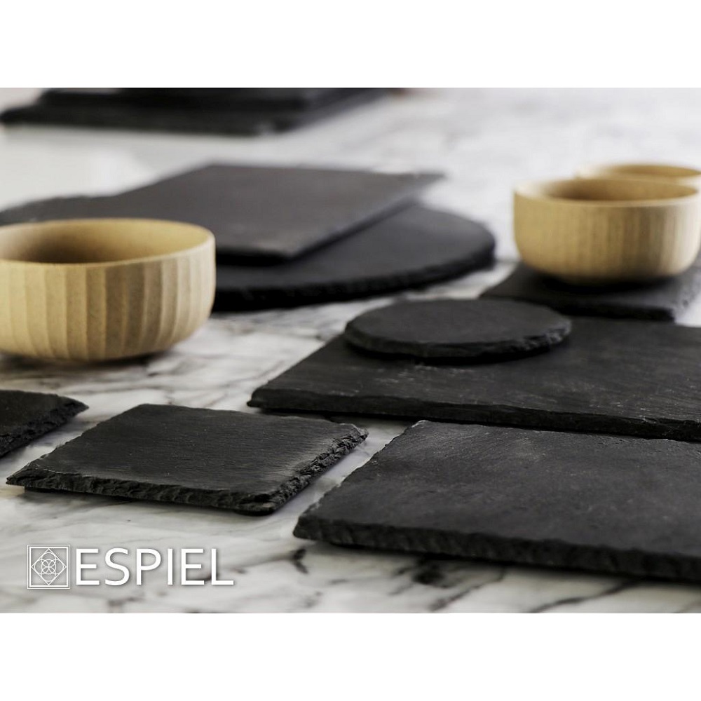 Σουβέρ Πέτρινο Τετράγωνο 10x10cm 4mm 6τμχ Espiel FAG104 - 2