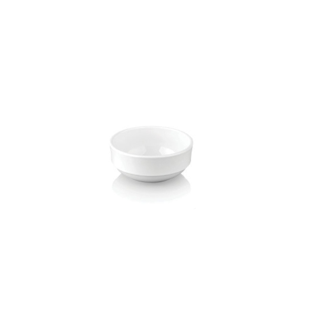 Μπολ Πλαστικό Λευκό 260ml Ø12x5,5cm Πολυκαρβονικό PC Novatex 04-328 - 