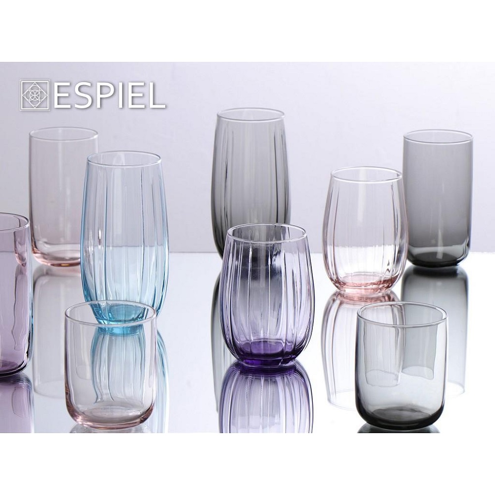 Ποτήρι Γυάλινο Tumbler Μώβ 280ml Ø7,2xH8,8cm Iconic Pasabahce SP420112K6V - 3