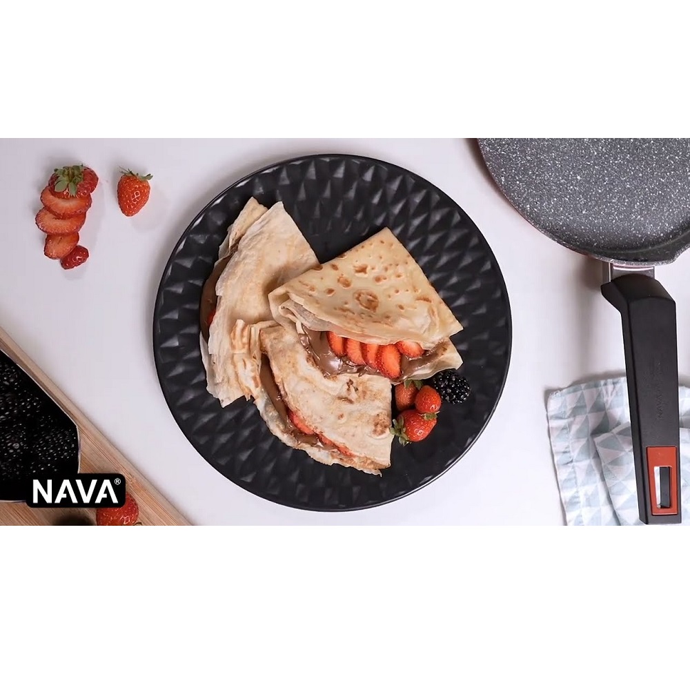 Κρεπιέρα Αλουμινίου Φ24cm 500ml Αντικολλητική Taurus Nava 10-144-062 - 5