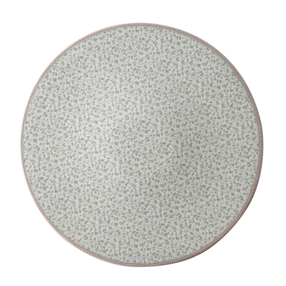 Τουρτιέρα Με Πόδι Πορσελάνης Φ31xH9,5cm Σε Συσκευασία Δώρου Wild Clematis Laura Ashley LA182943 - 2