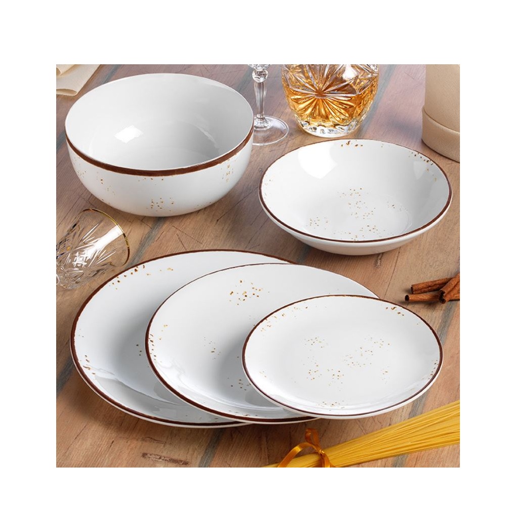 Πιάτο Πορσελάνης Φρούτου 20cm Sahara Rustic Dot 0751674 - 2