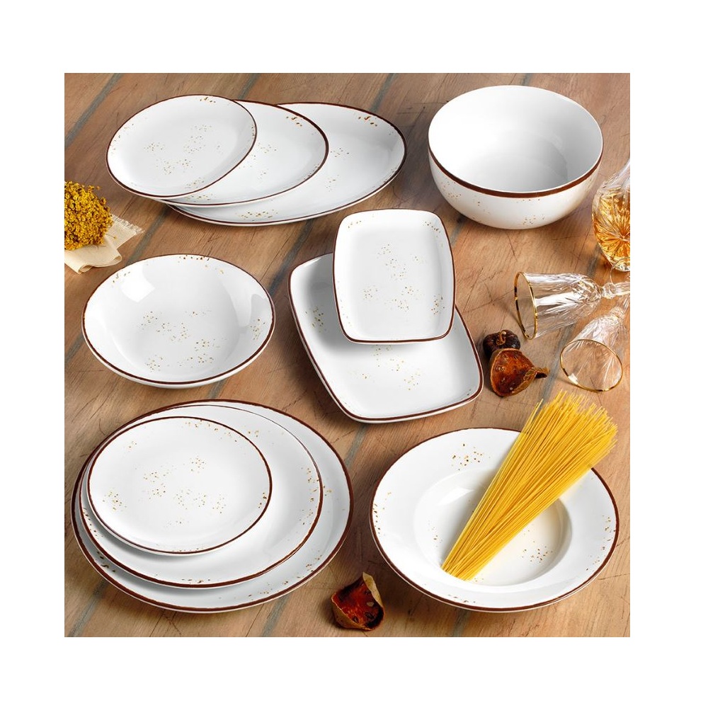Πιάτο Πορσελάνης Φρούτου 20cm Sahara Rustic Dot 0751674 - 3